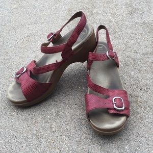 Dansko pink sandals 38